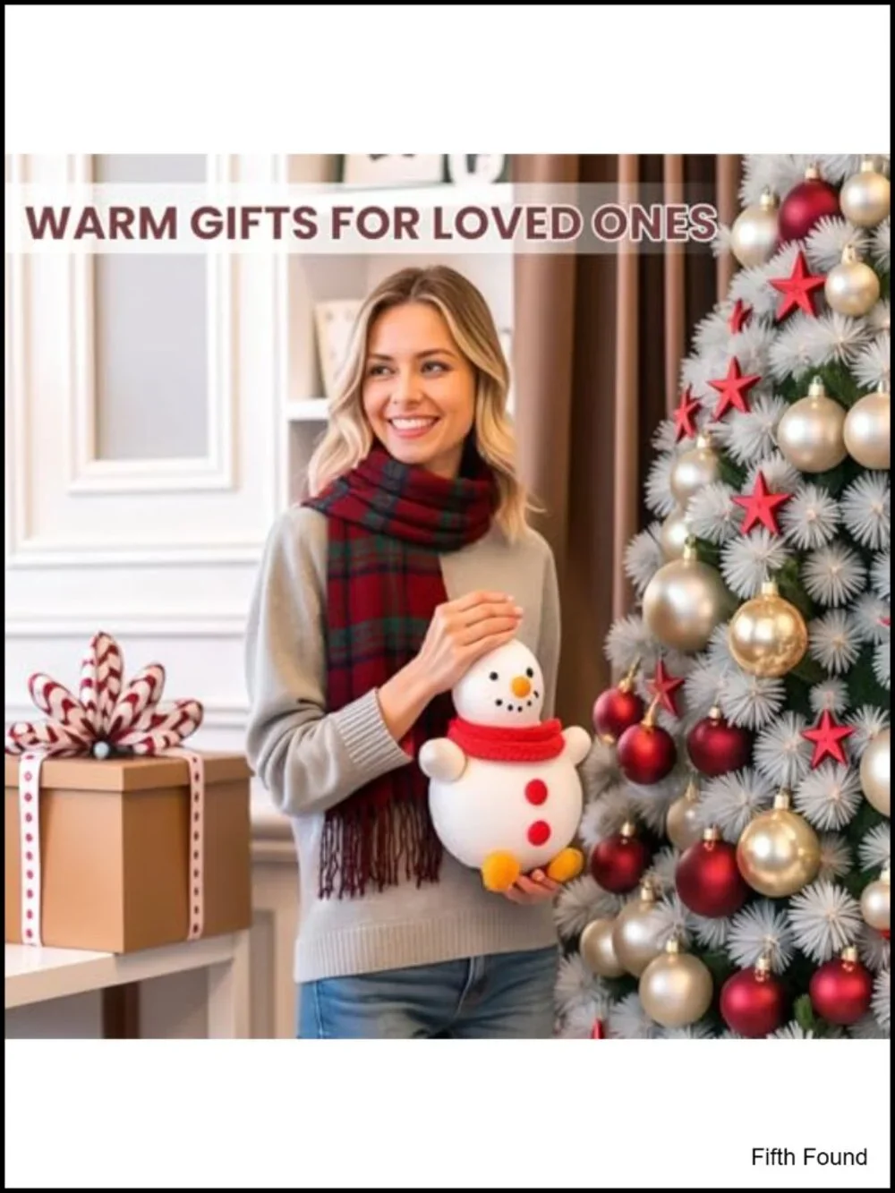 Winter Scarf Women Cashmere Feel Oversized Plaid Blanket Shawl Tassels